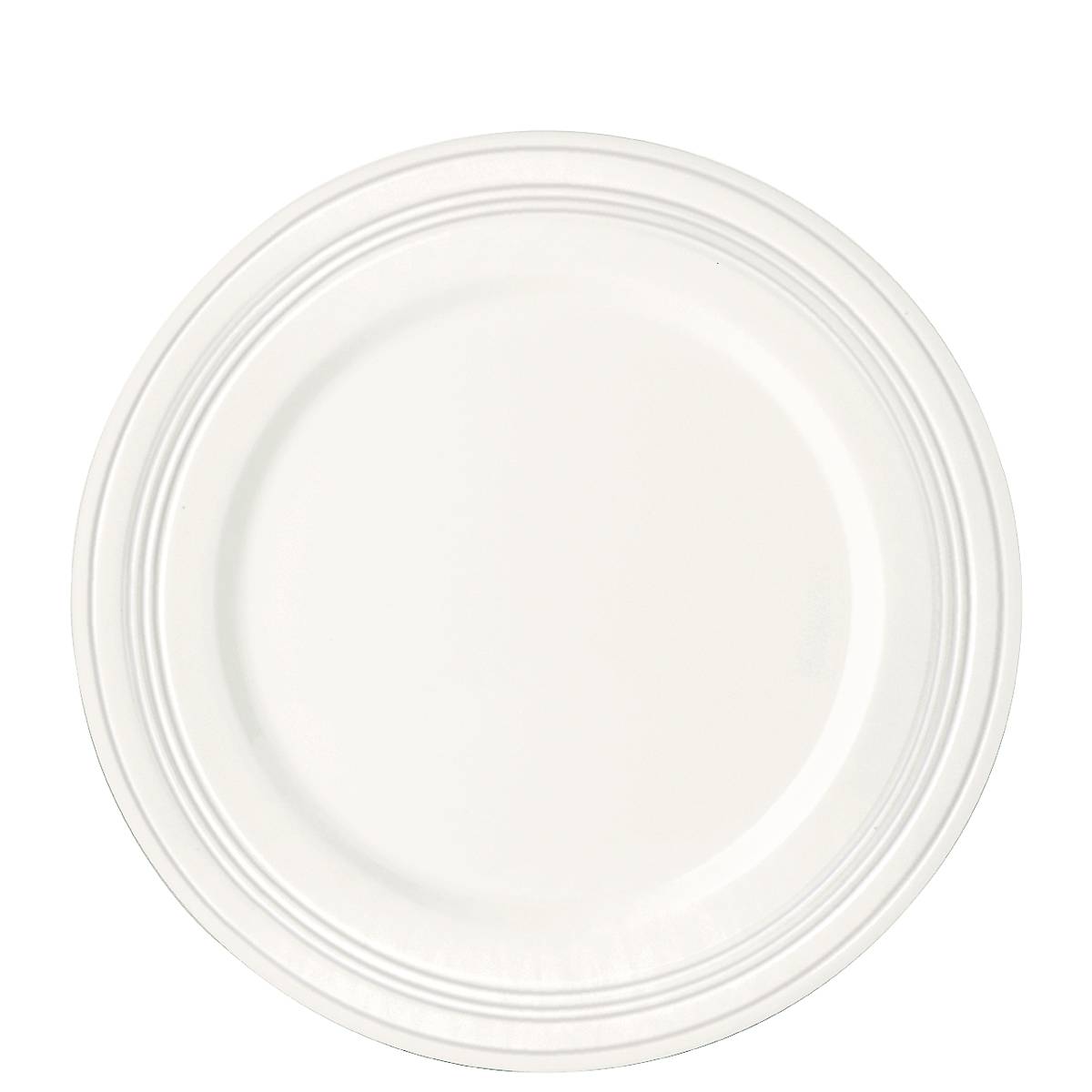 9" Porcelain Accent Plate with Corrugated Design | Tin Can Alley