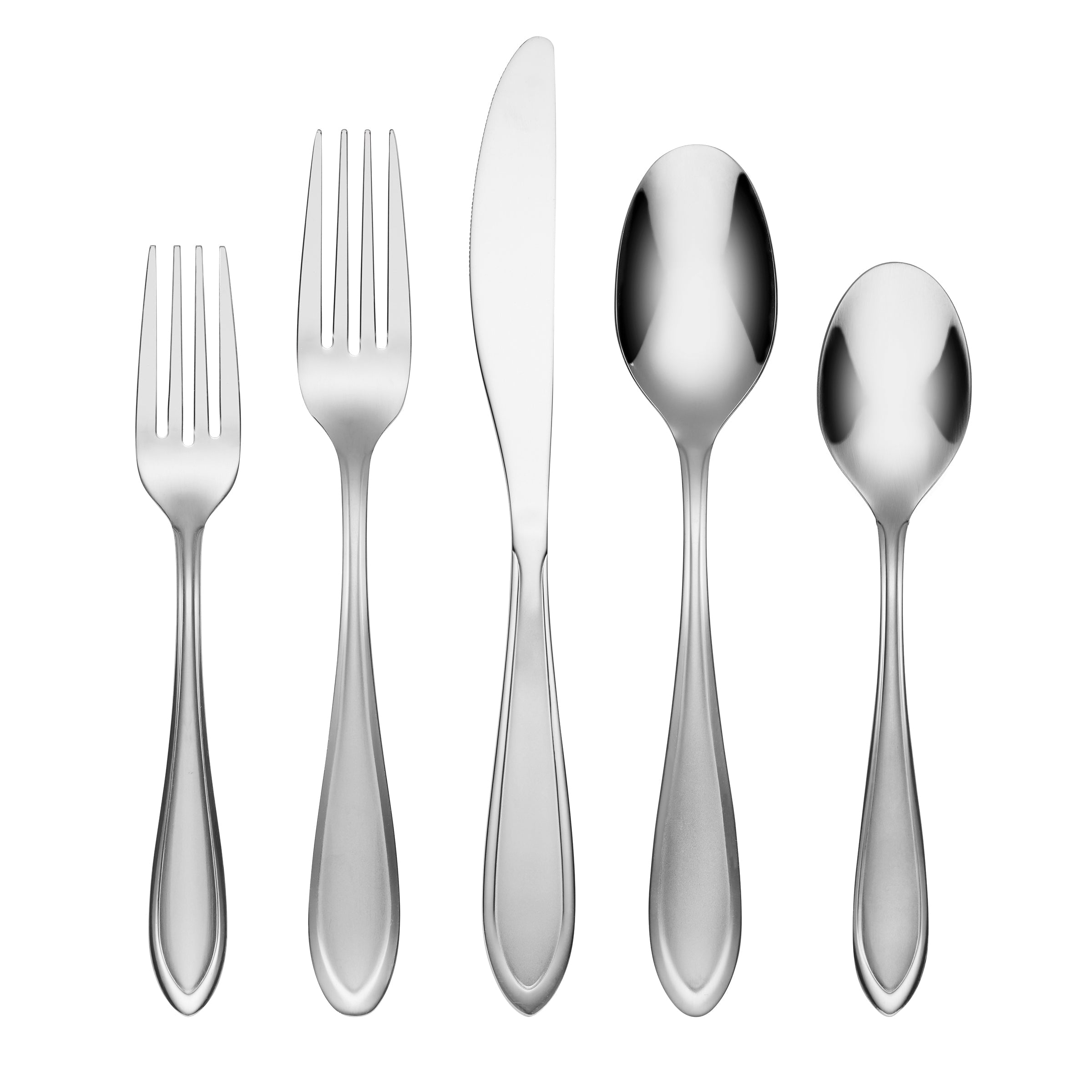 20-Piece Flatware Set with Teardrop Handles | Yardena Sand